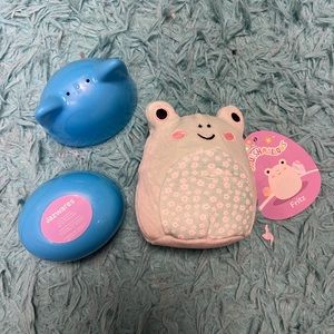 💛Squishmallows Fritz the Easter Frog 4” Opened Capsule